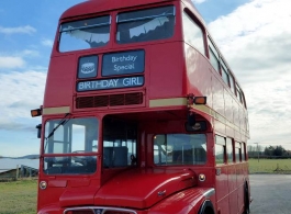 LOndon bus for weddings in Milton Keynes